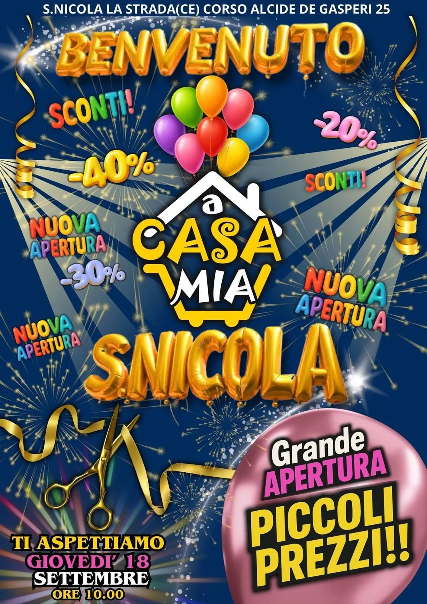 Volantino A Casa Mia da 17 settembre a 18 settembre di 2025 - Pagina del volantino 1