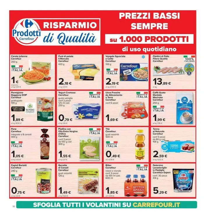 Sottocosto freschi da 11 luglio a 24 luglio di 2024 - Pagina del volantino 10