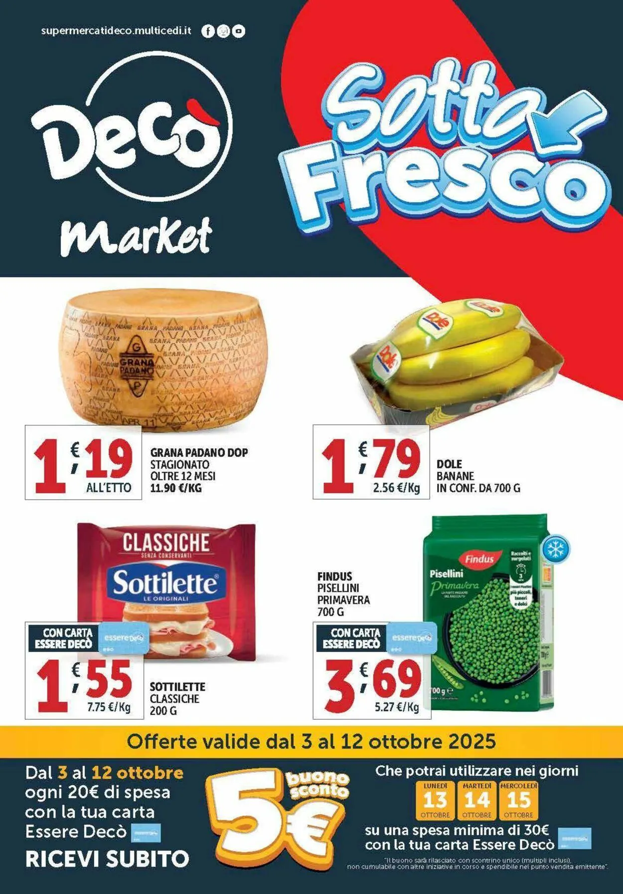 Deco Volantino attuale da 13 ottobre a 27 ottobre di 2025 - Pagina del volantino 1