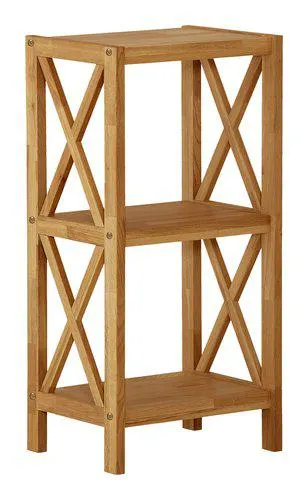 Libreria JANNERUP stretta 3 rip. rovere