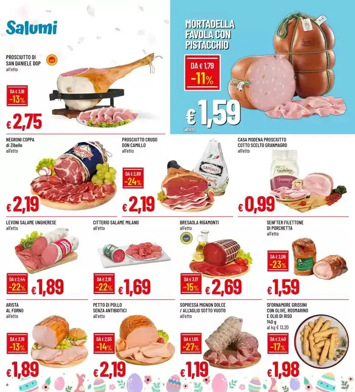 Buona Pasqua da 10 aprile a 23 aprile di 2025 - Pagina del volantino 6