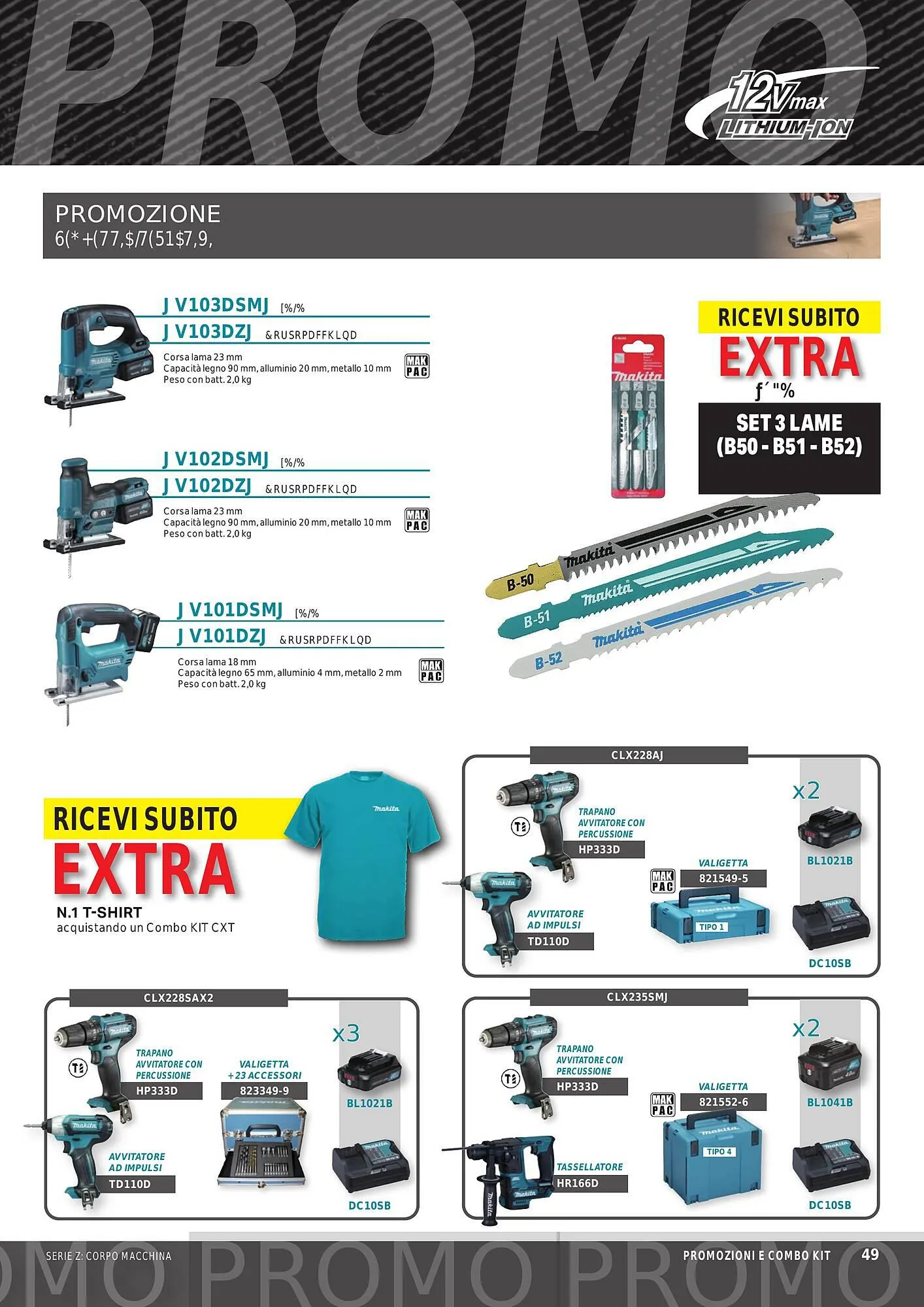 Volantino Makita da 1 ottobre a 31 marzo di 2024 - Pagina del volantino 51