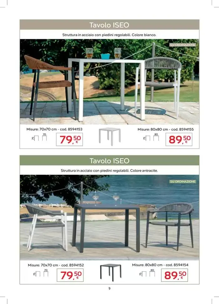 CATALOGO ARREDO da 17 marzo a 31 luglio di 2025 - Pagina del volantino 9