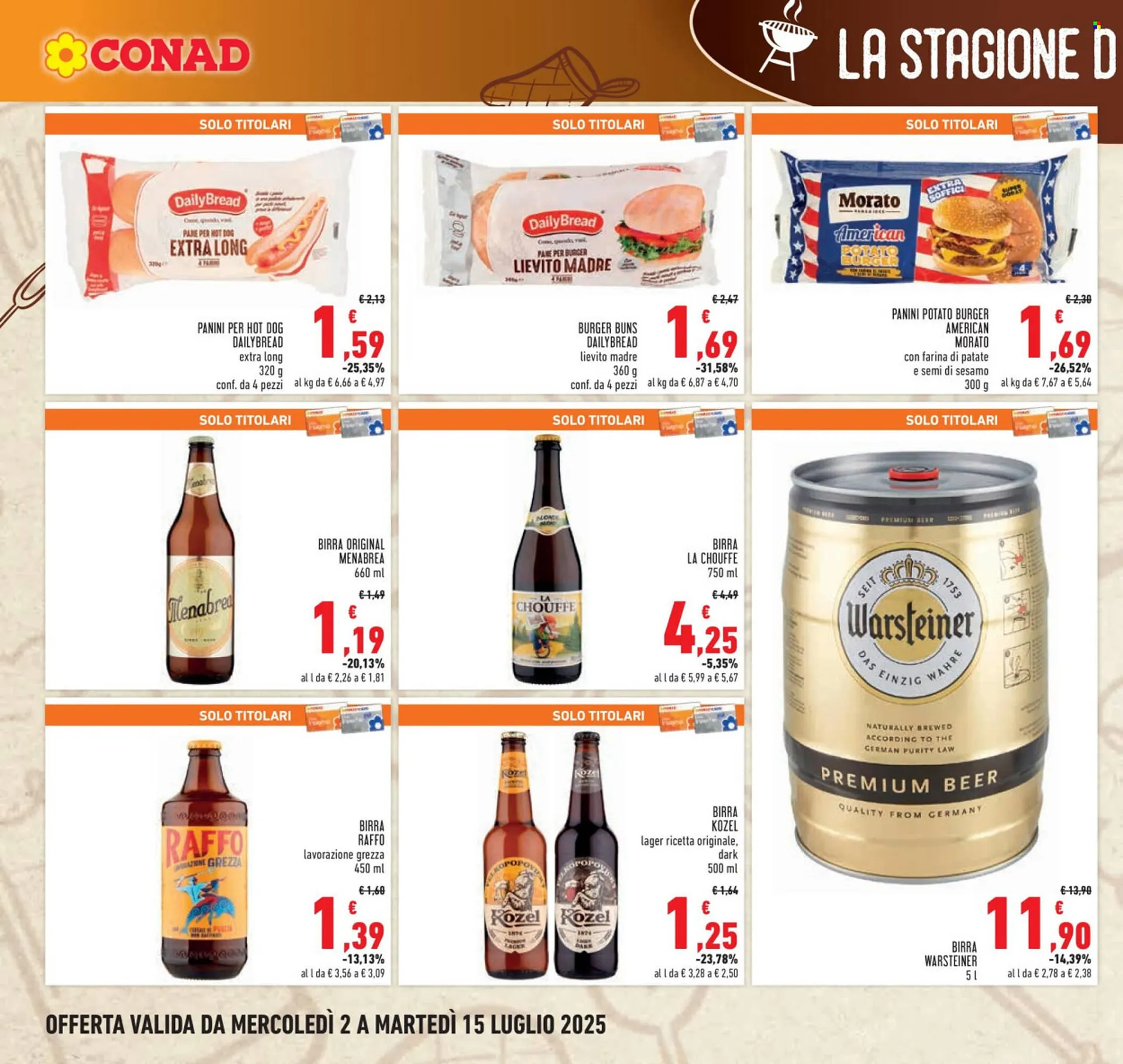 Volantino Conad da 2 luglio a 15 luglio di 2025 - Pagina del volantino 6