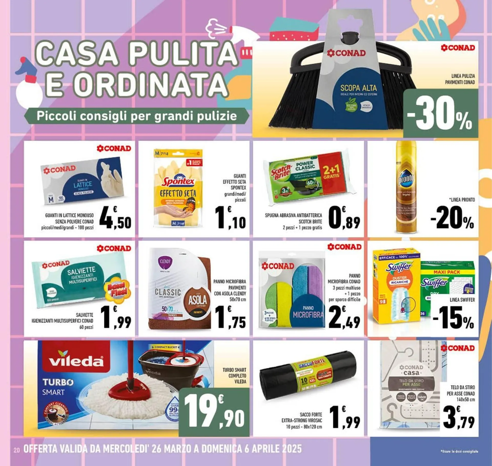 Volantino Conad da 26 marzo a 6 aprile di 2025 - Pagina del volantino 20