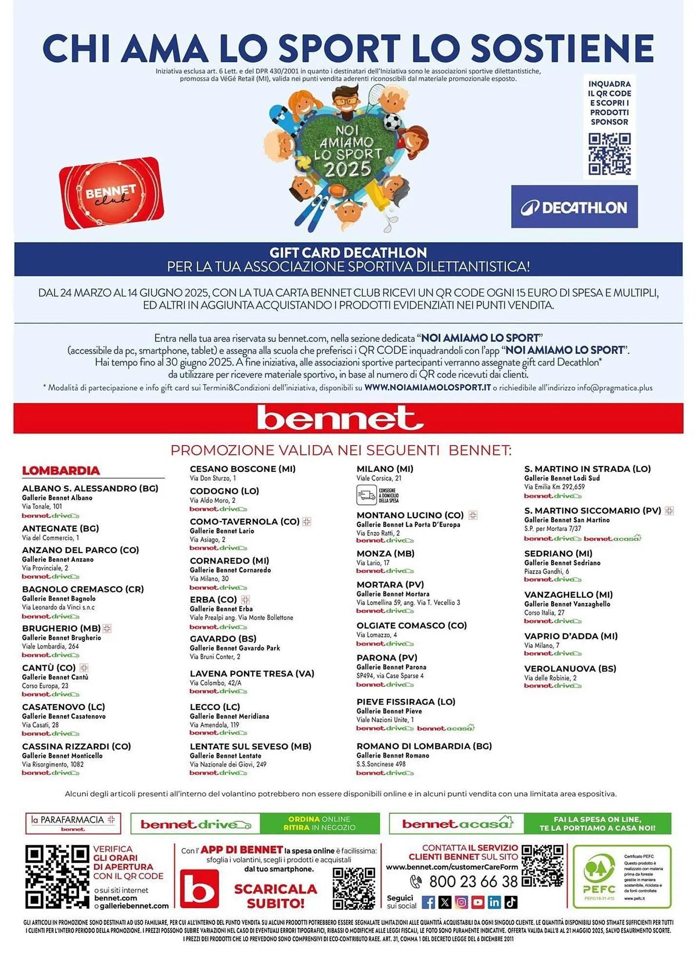 Volantino Bennet da 8 maggio a 21 maggio di 2025 - Pagina del volantino 36