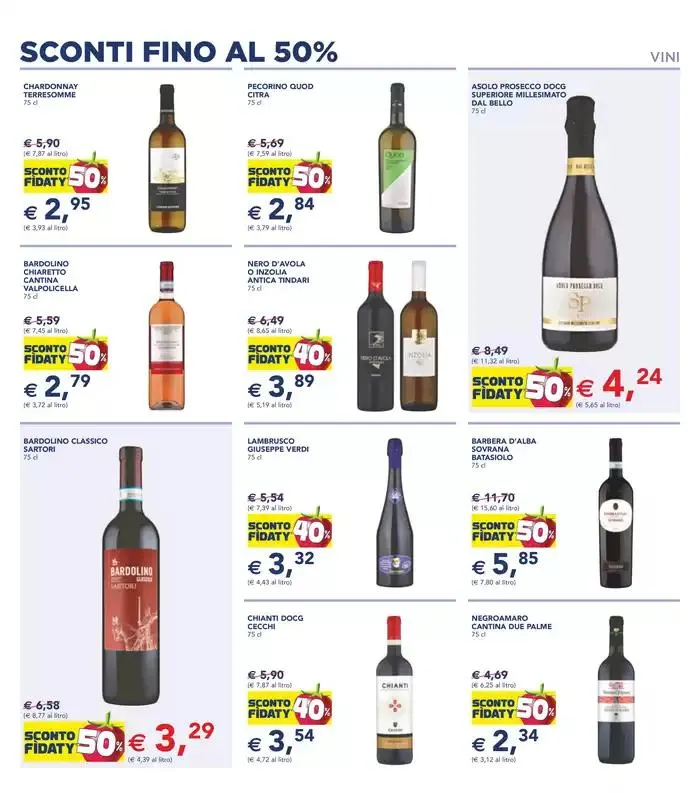 Sconti fino al 50% da 23 aprile a 6 maggio di 2025 - Pagina del volantino 9