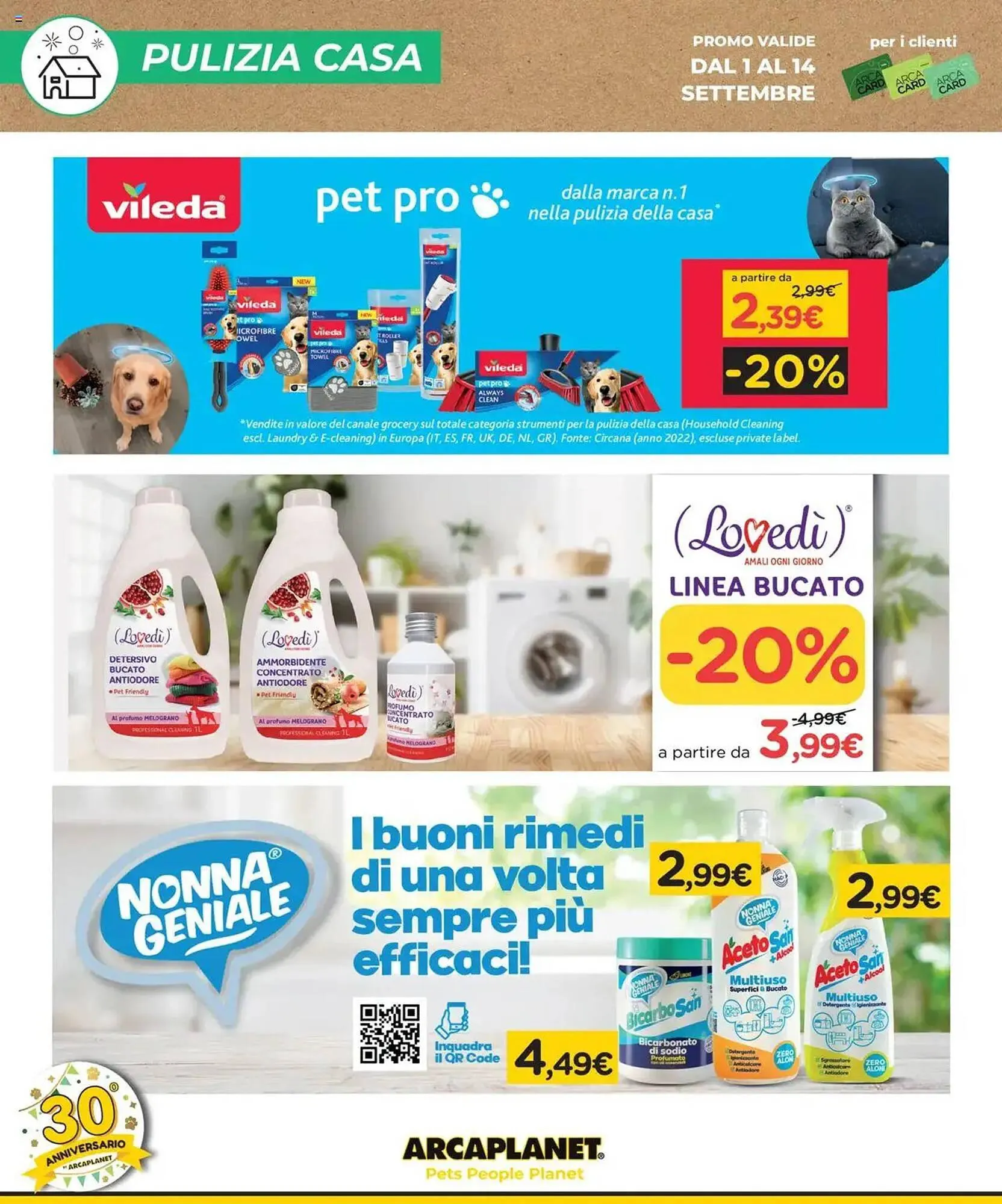 Volantino Arcaplanet da 1 settembre a 30 settembre di 2025 - Pagina del volantino 28
