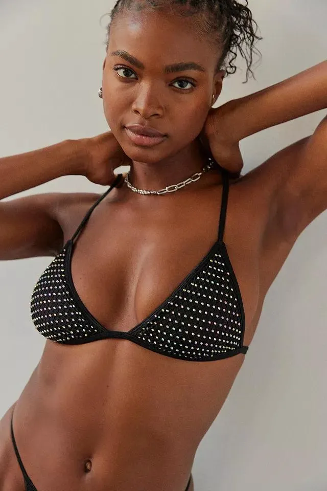 Out From Under Donatella Diamante Reggiseno a Triangolo