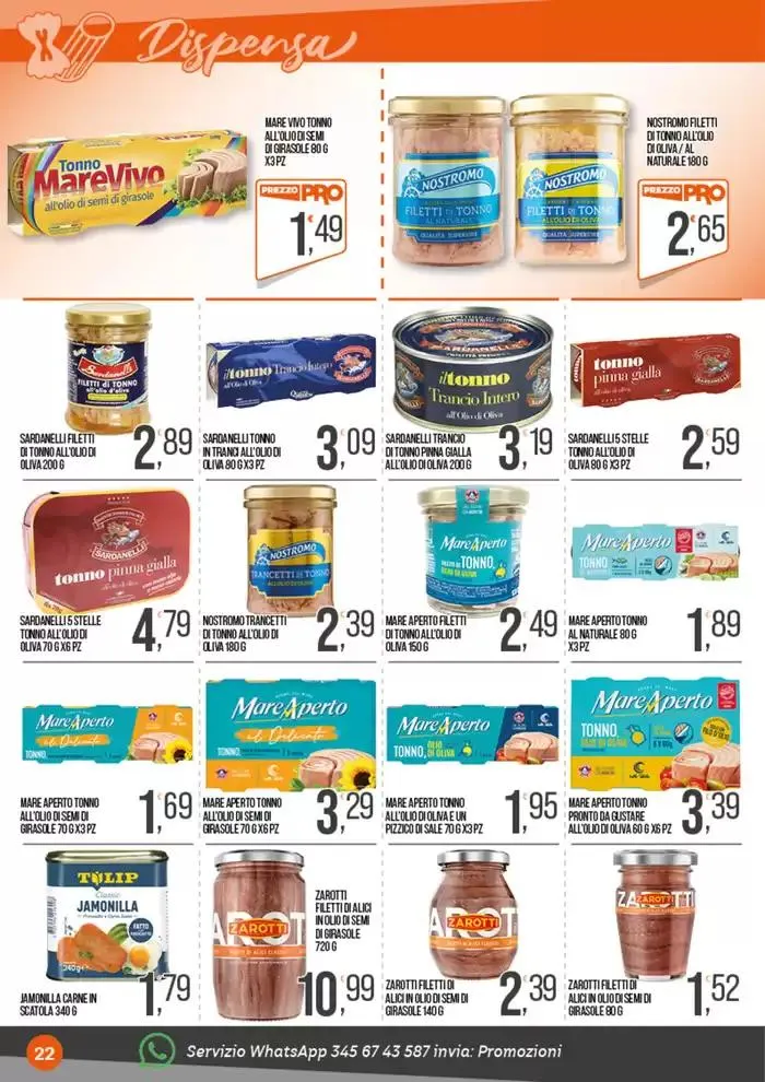 Da noi ogni dettaglio fa la differenza! da 12 maggio a 25 maggio di 2025 - Pagina del volantino 22