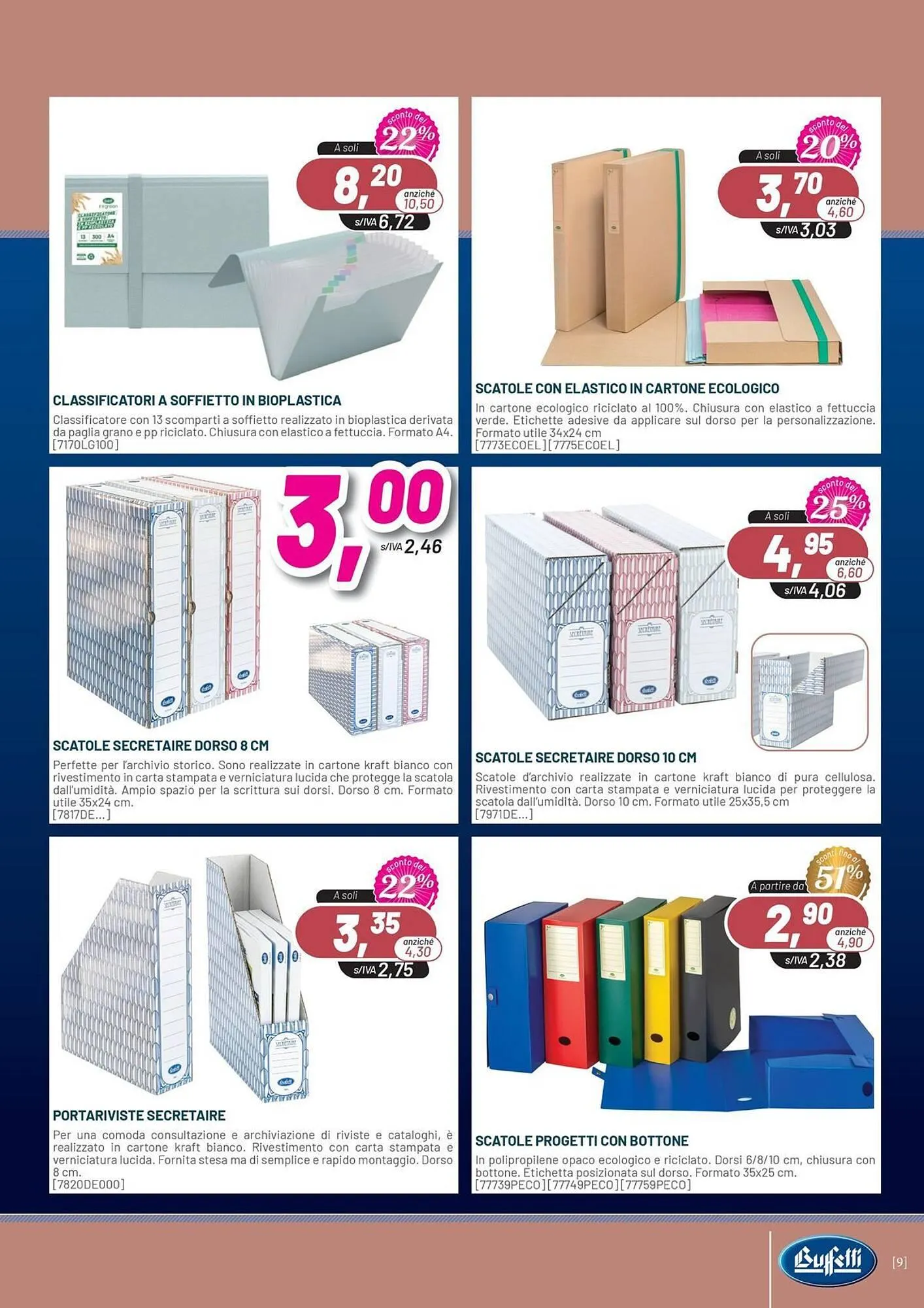 Volantino Buffetti da 7 gennaio a 28 febbraio di 2026 - Pagina del volantino 9
