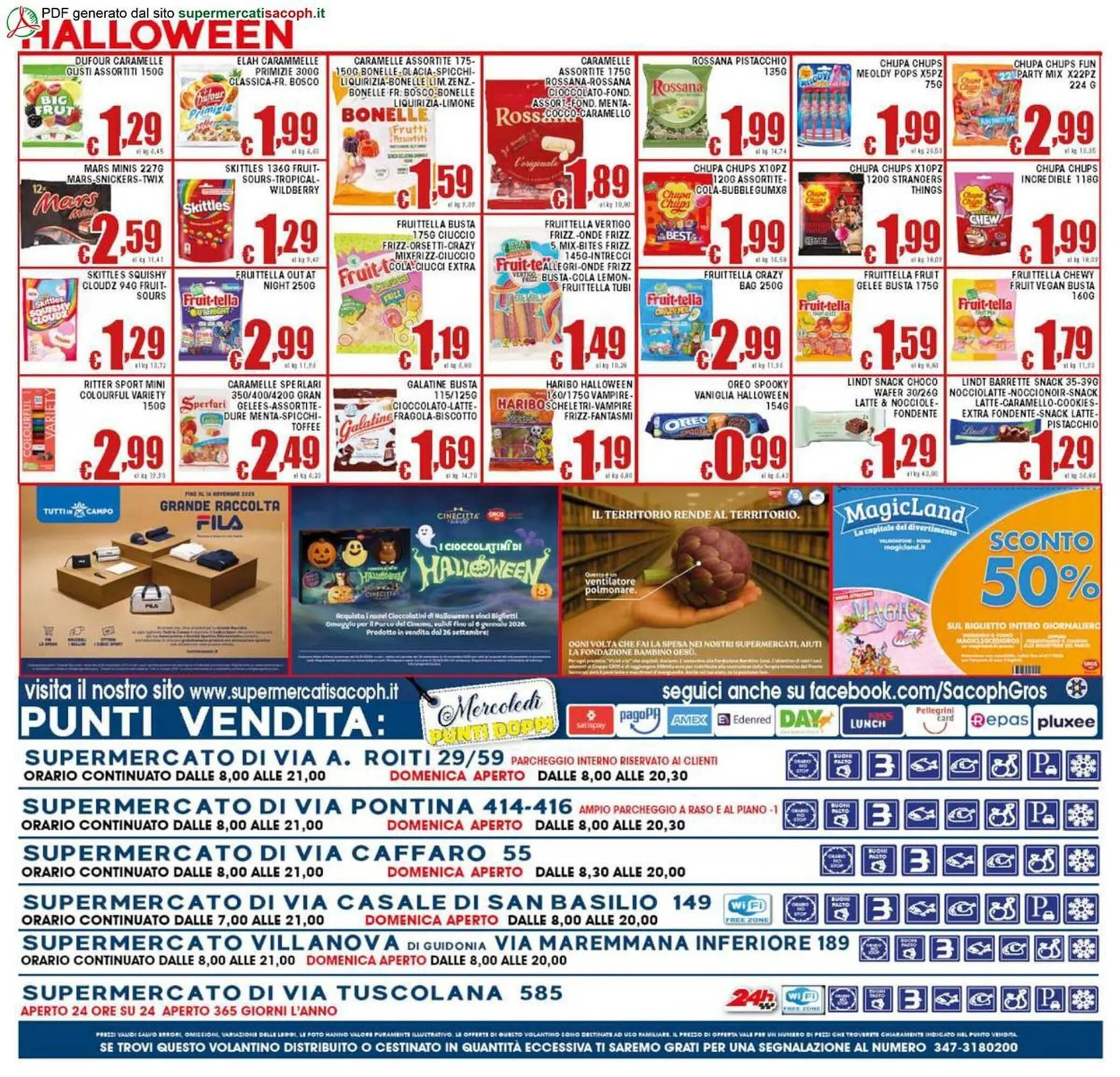 Volantino Sacoph da 17 ottobre a 28 ottobre di 2025 - Pagina del volantino 20