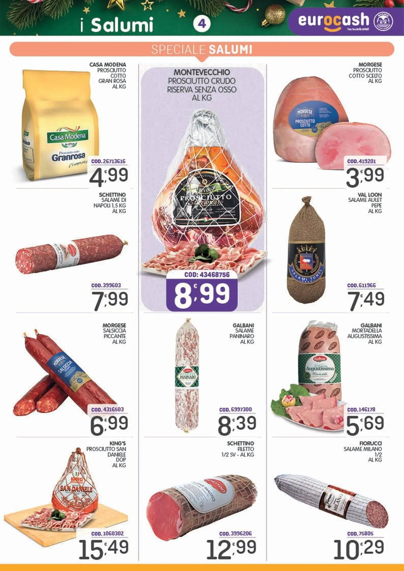 Volantino Eurocash da 8 dicembre a 24 dicembre di 2025 - Pagina del volantino 4