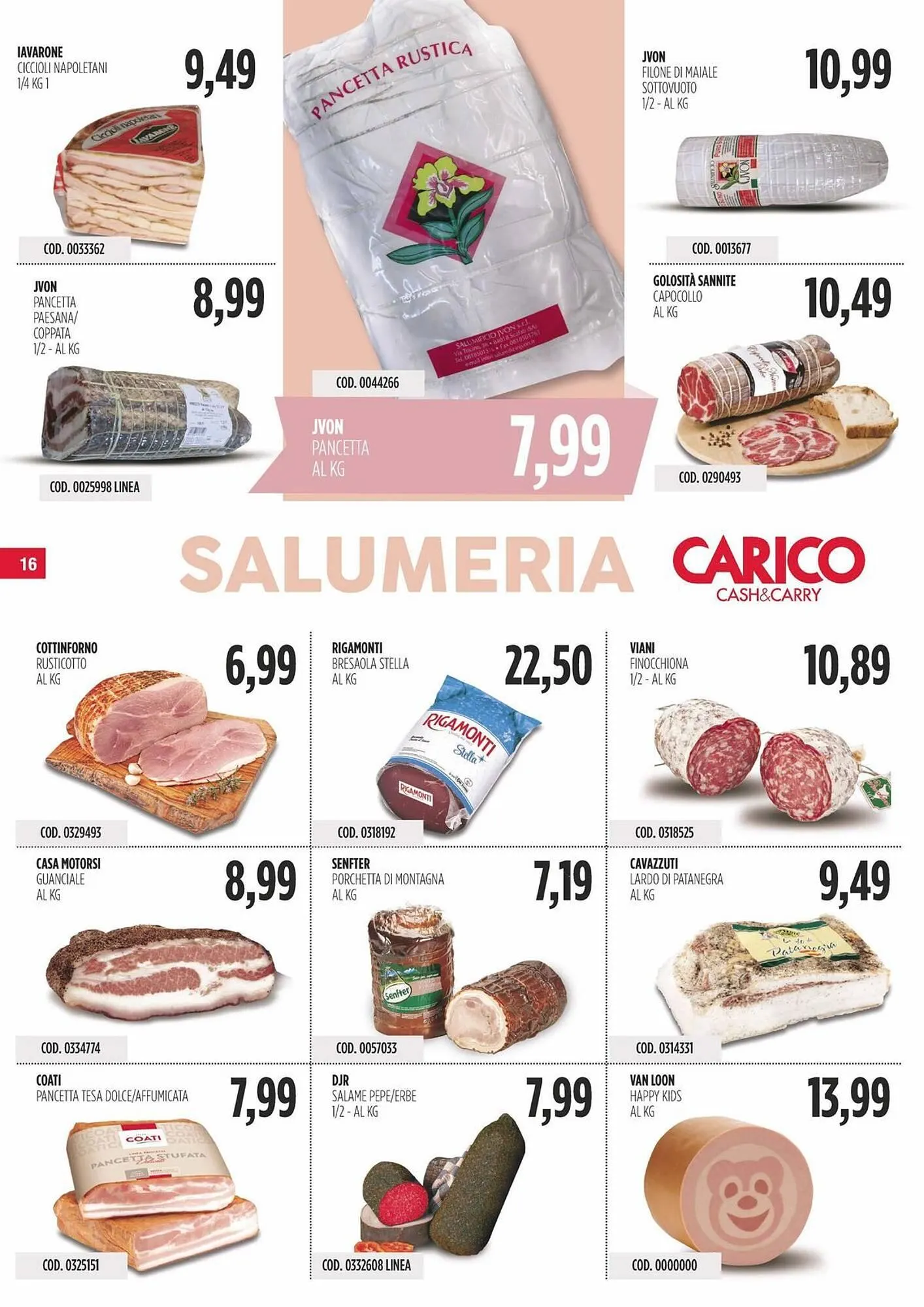 Volantino Carico Cash & Carry da 4 dicembre a 24 dicembre di 2025 - Pagina del volantino 16