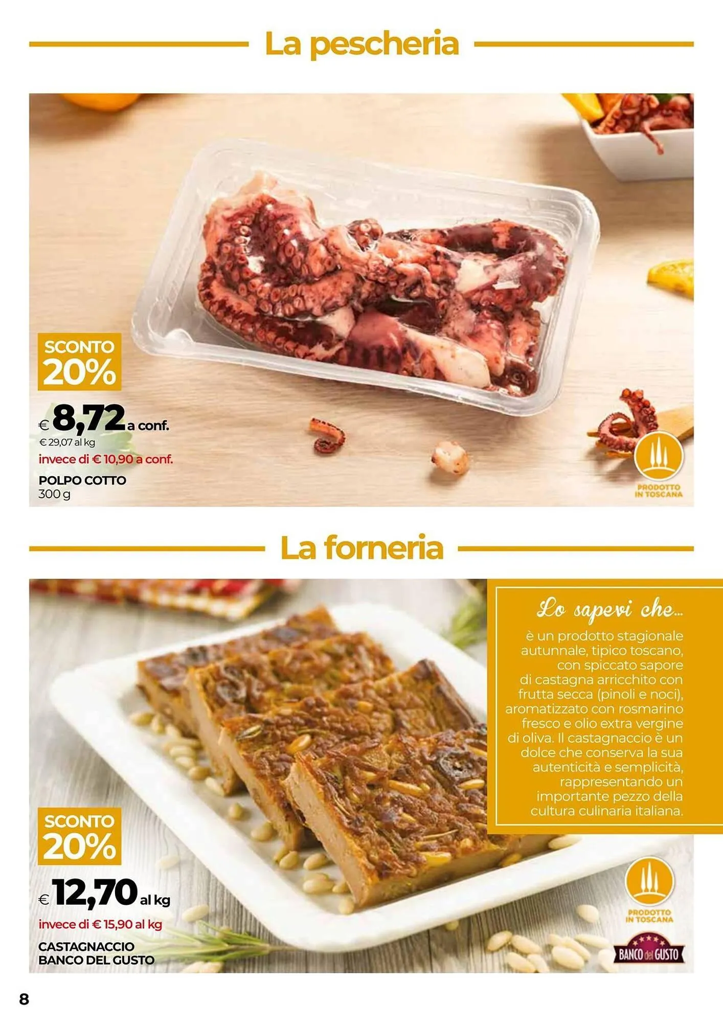 Volantino Unicoop da 30 ottobre a 12 novembre di 2025 - Pagina del volantino 8