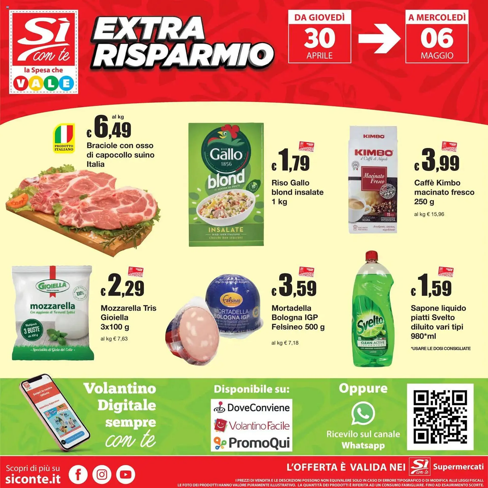 Volantino Sì con te da 23 aprile a 6 maggio di 2026 - Pagina del volantino 20