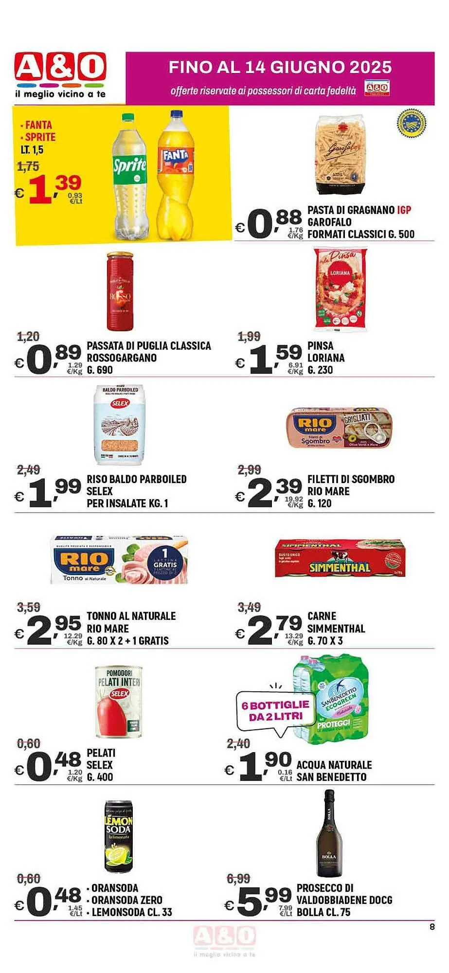 Volantino A&O da 3 giugno a 14 giugno di 2025 - Pagina del volantino 8