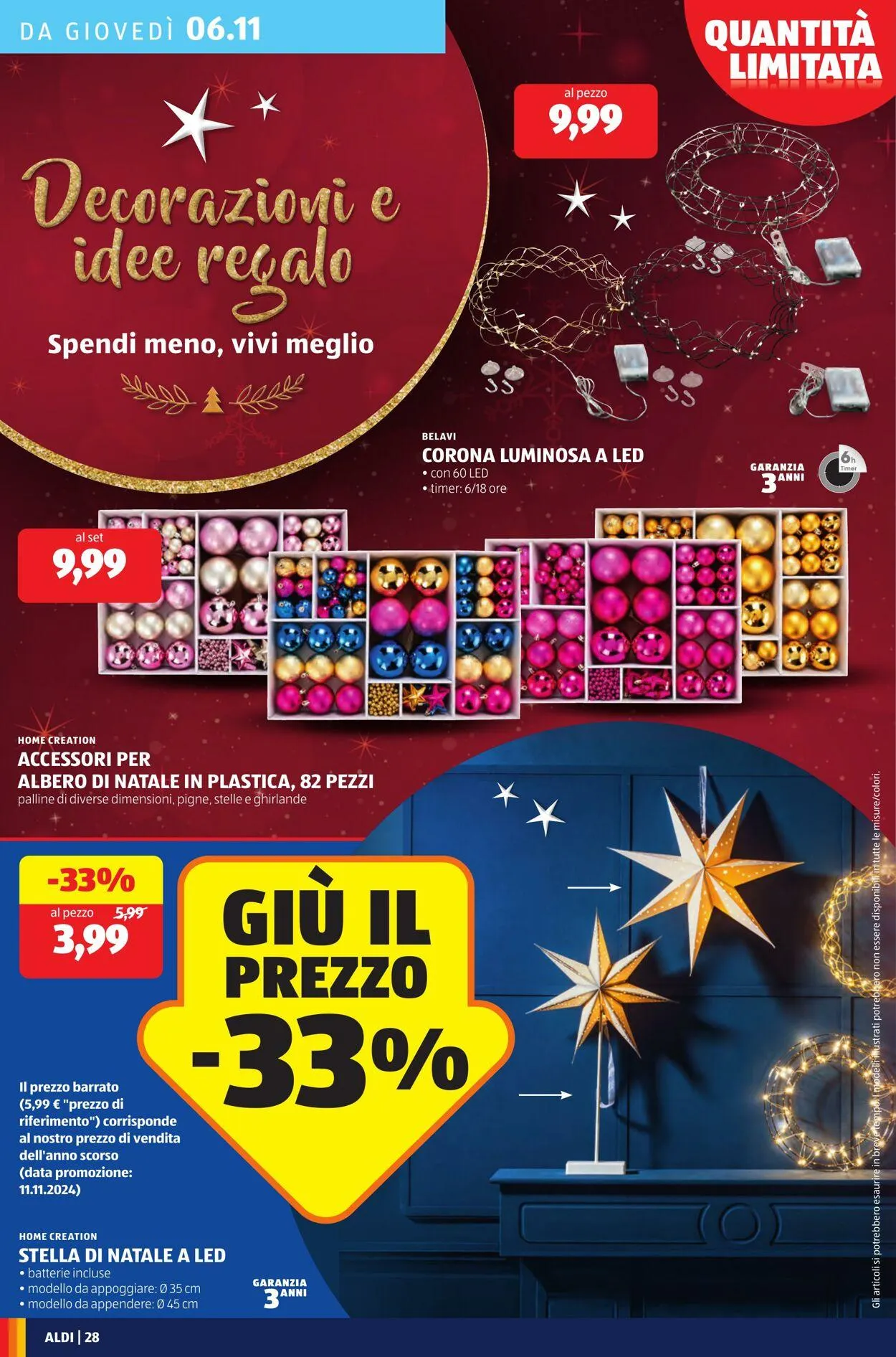 Aldi Volantino attuale da 3 novembre a 9 novembre di 2025 - Pagina del volantino 28