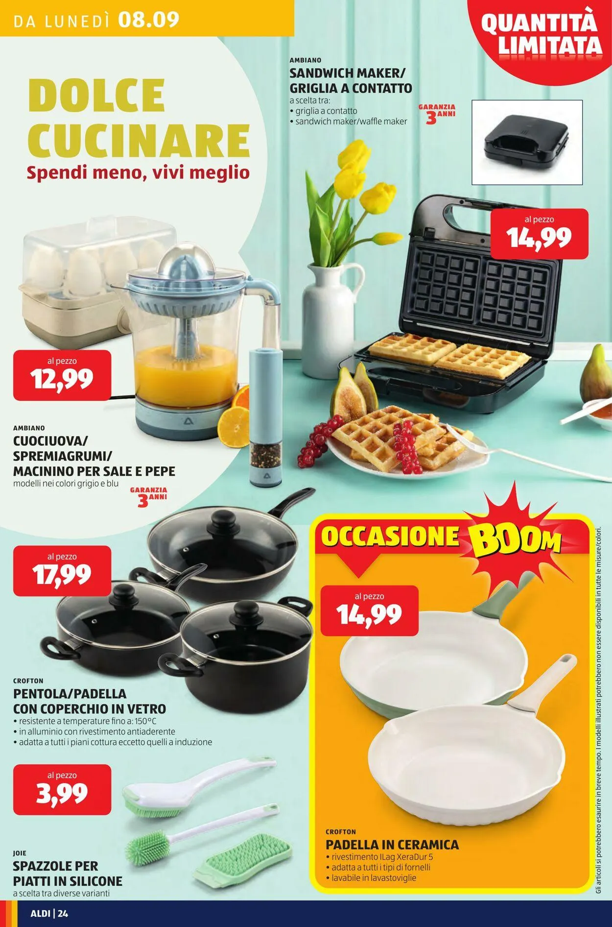 Aldi Volantino attuale da 8 settembre a 14 settembre di 2025 - Pagina del volantino 24