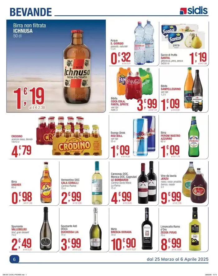 Il piacere di fare la spesa da 25 marzo a 6 aprile di 2025 - Pagina del volantino 6