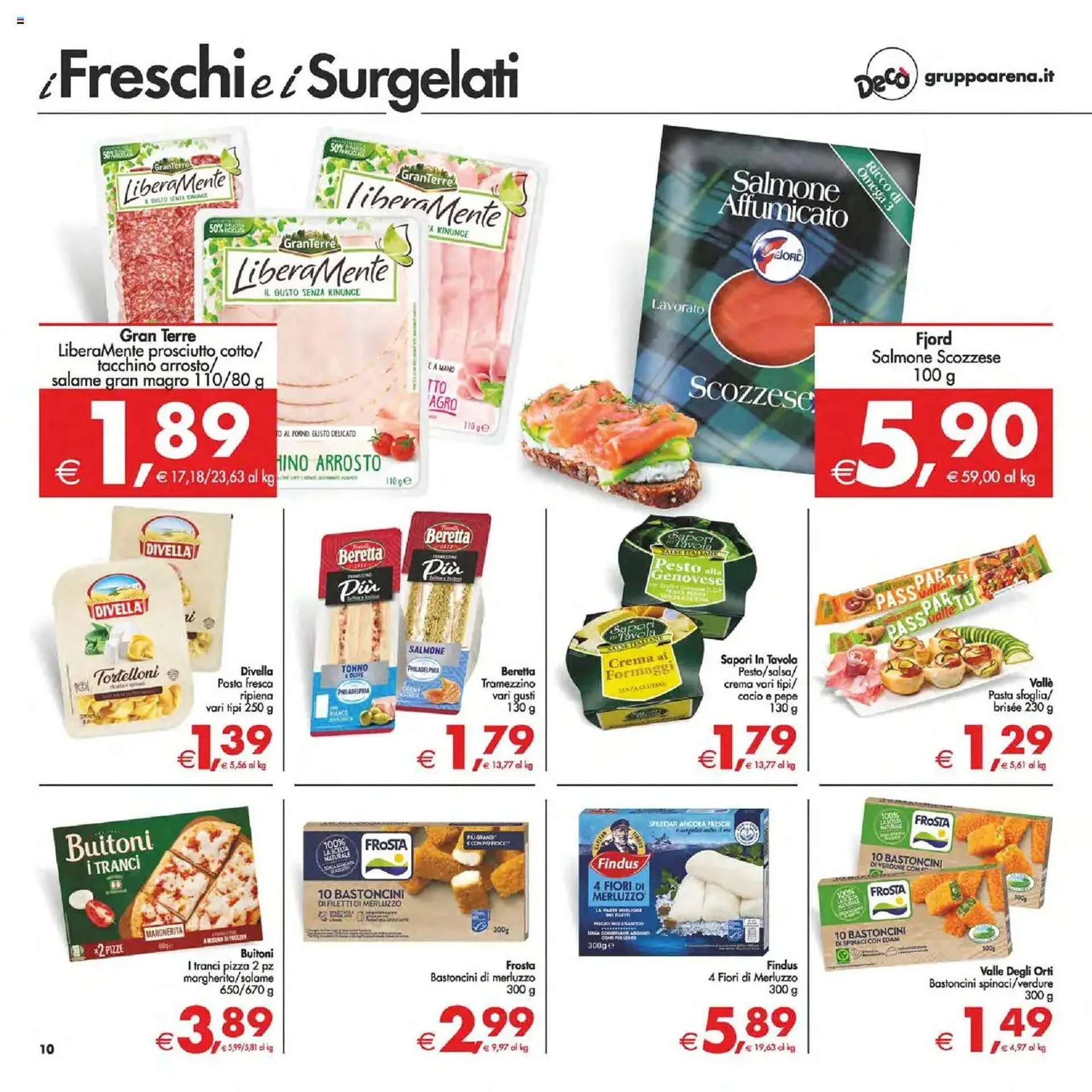 Volantino Deco Supermercati da 4 luglio a 13 luglio di 2025 - Pagina del volantino 10