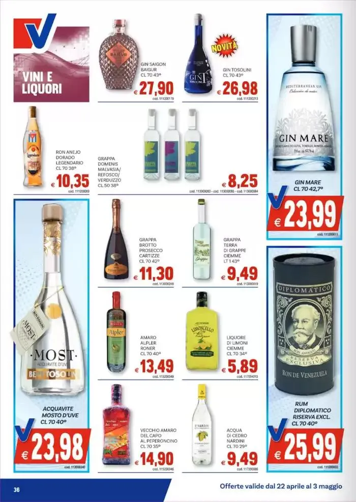Guida alle offerte da 29 aprile a 3 maggio di 2025 - Pagina del volantino 36