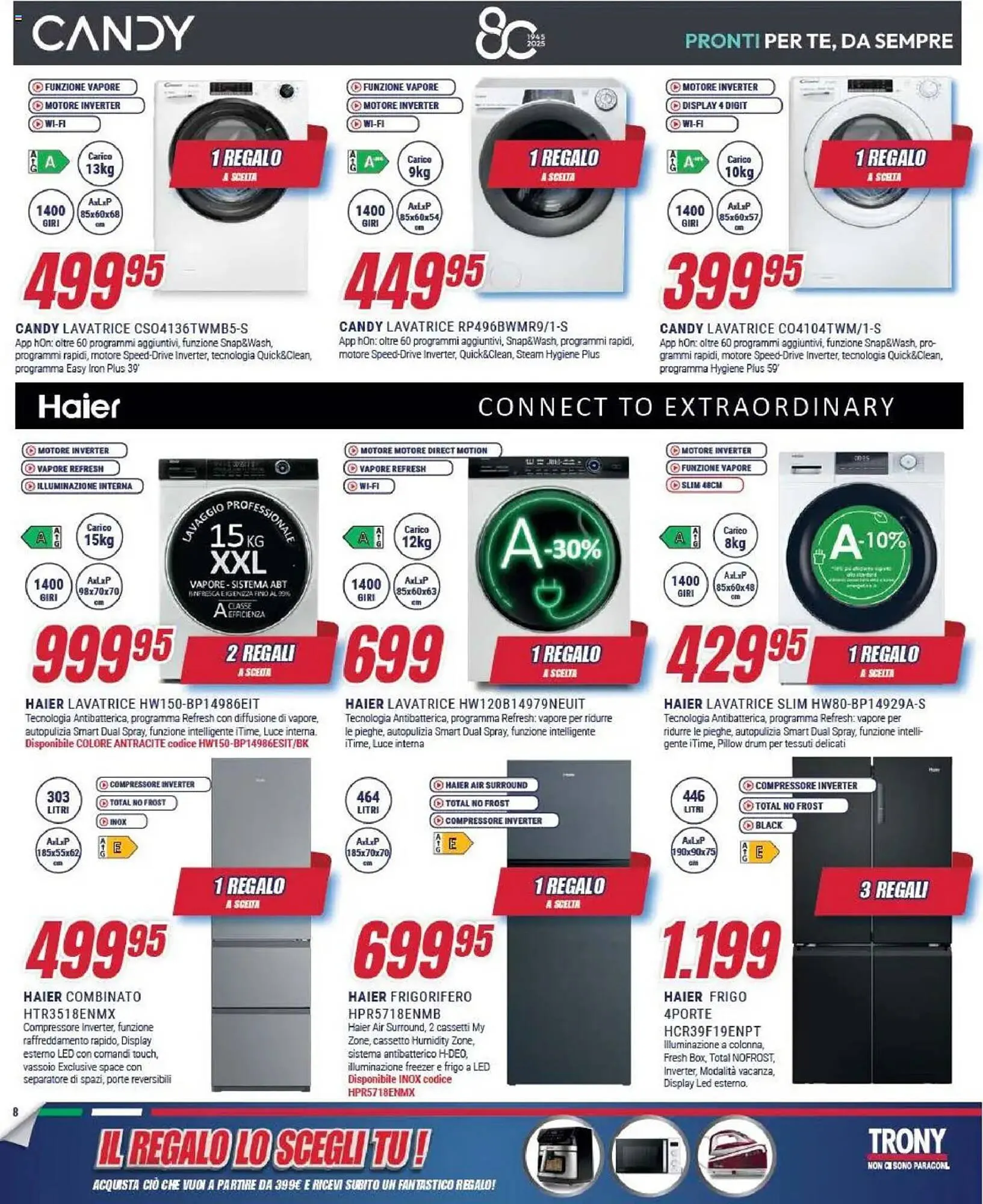 Volantino Trony da 5 settembre a 1 ottobre di 2025 - Pagina del volantino 8