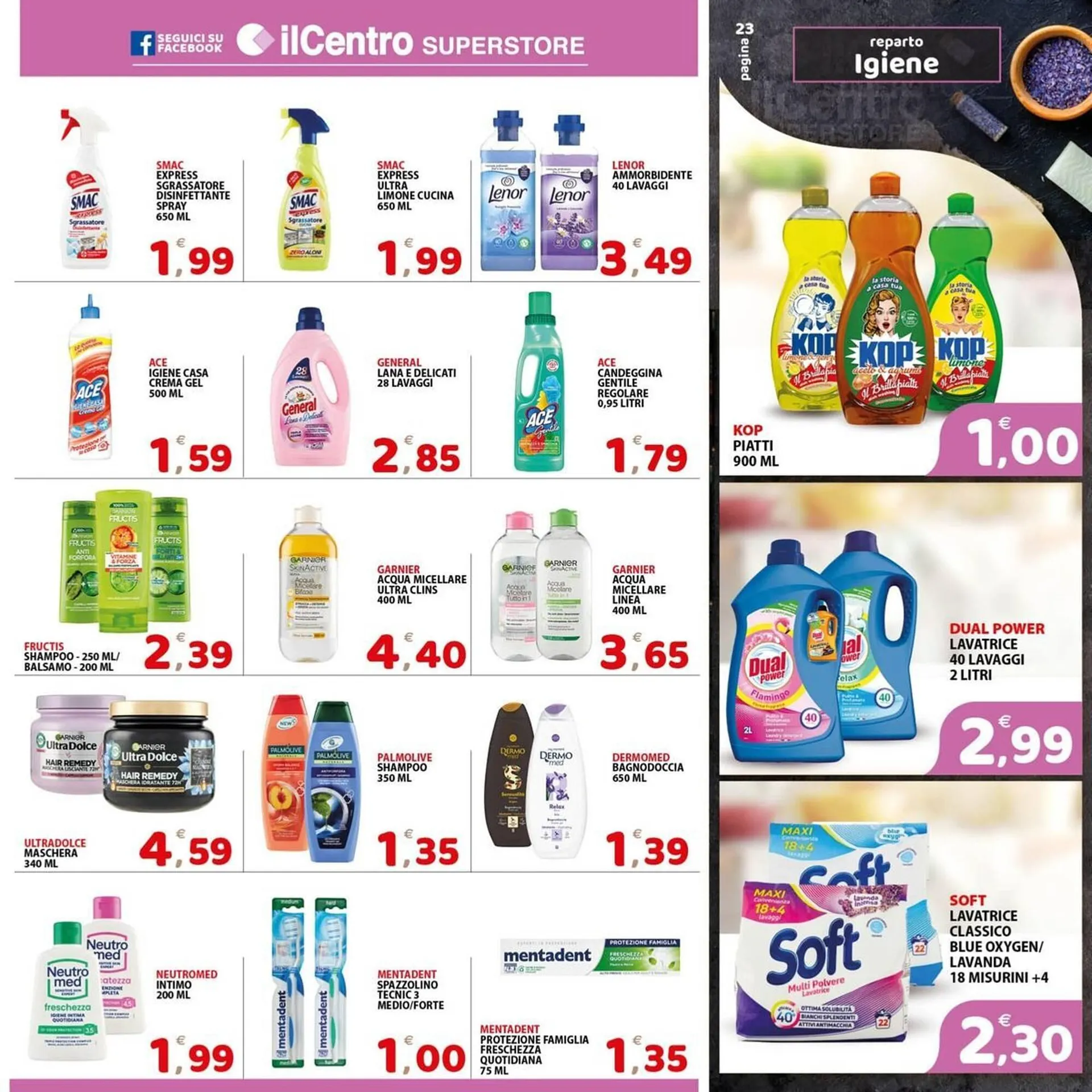 Volantino Il Centro Superstore da 28 maggio a 10 giugno di 2025 - Pagina del volantino 23