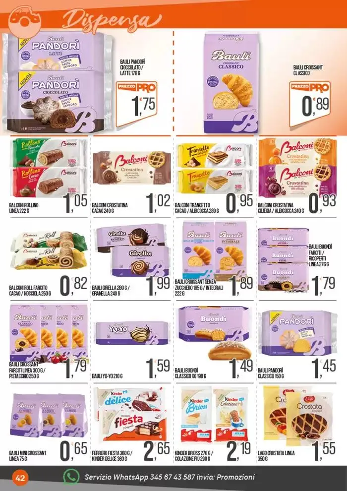 Buona pasqua a prezzi convenienti! da 7 aprile a 27 aprile di 2025 - Pagina del volantino 42