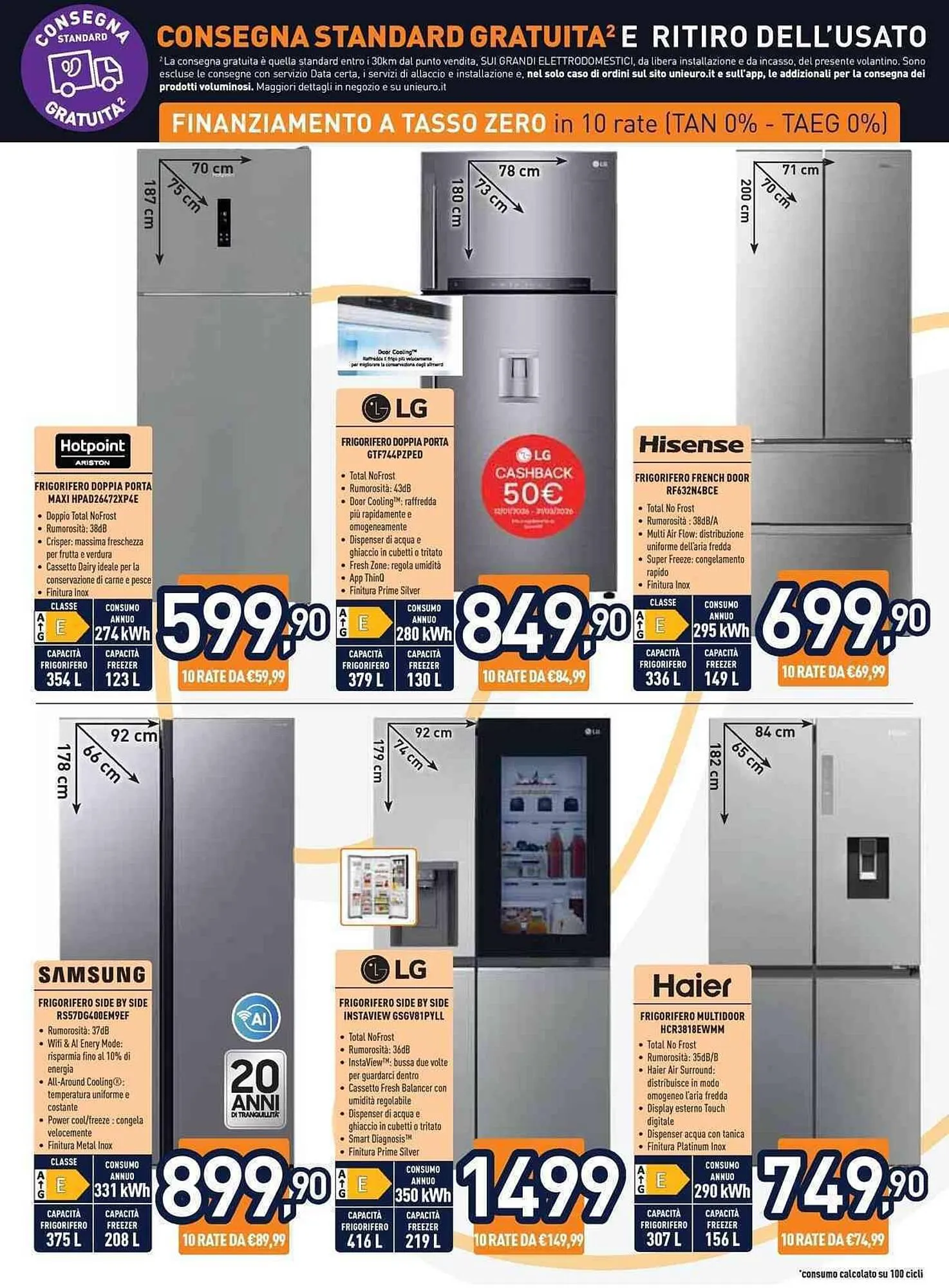 Volantino Unieuro da 27 febbraio a 19 marzo di 2026 - Pagina del volantino 7