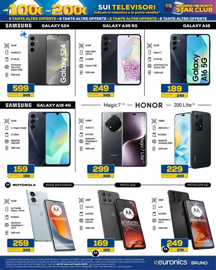 Star Bonus continua -100 euro da 20 marzo a 2 aprile di 2025 - Pagina del volantino 13