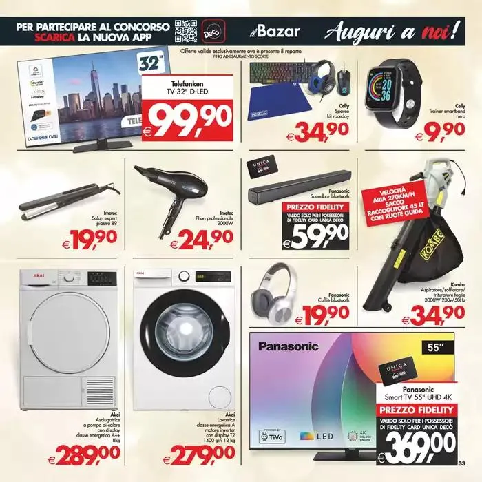 Auguri a noi!! da 26 novembre a 5 dicembre di 2024 - Pagina del volantino 33