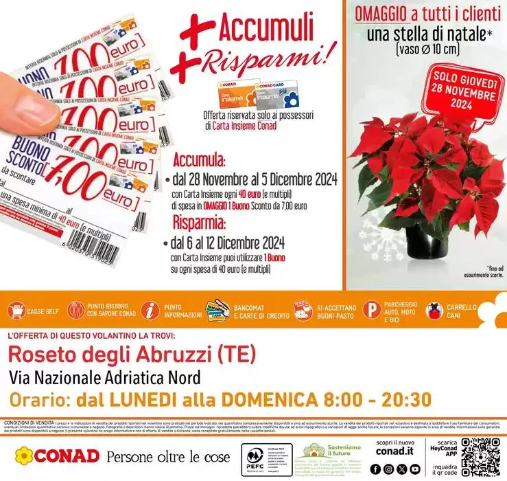 Conad apre a Roseto degli Abruzzi! da 28 novembre a 7 dicembre di 2024 - Pagina del volantino 40