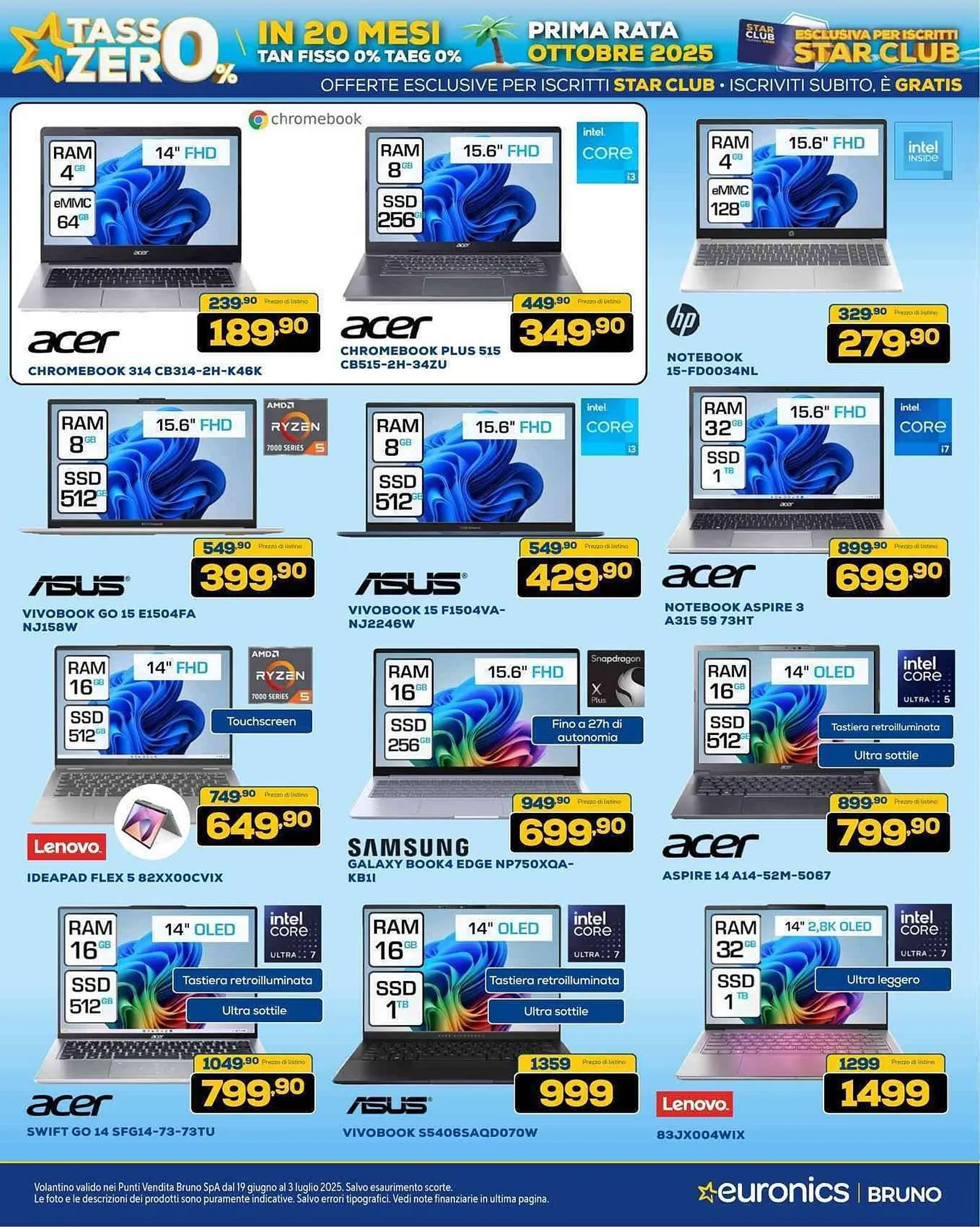 Volantino Euronics da 19 giugno a 3 luglio di 2025 - Pagina del volantino 13