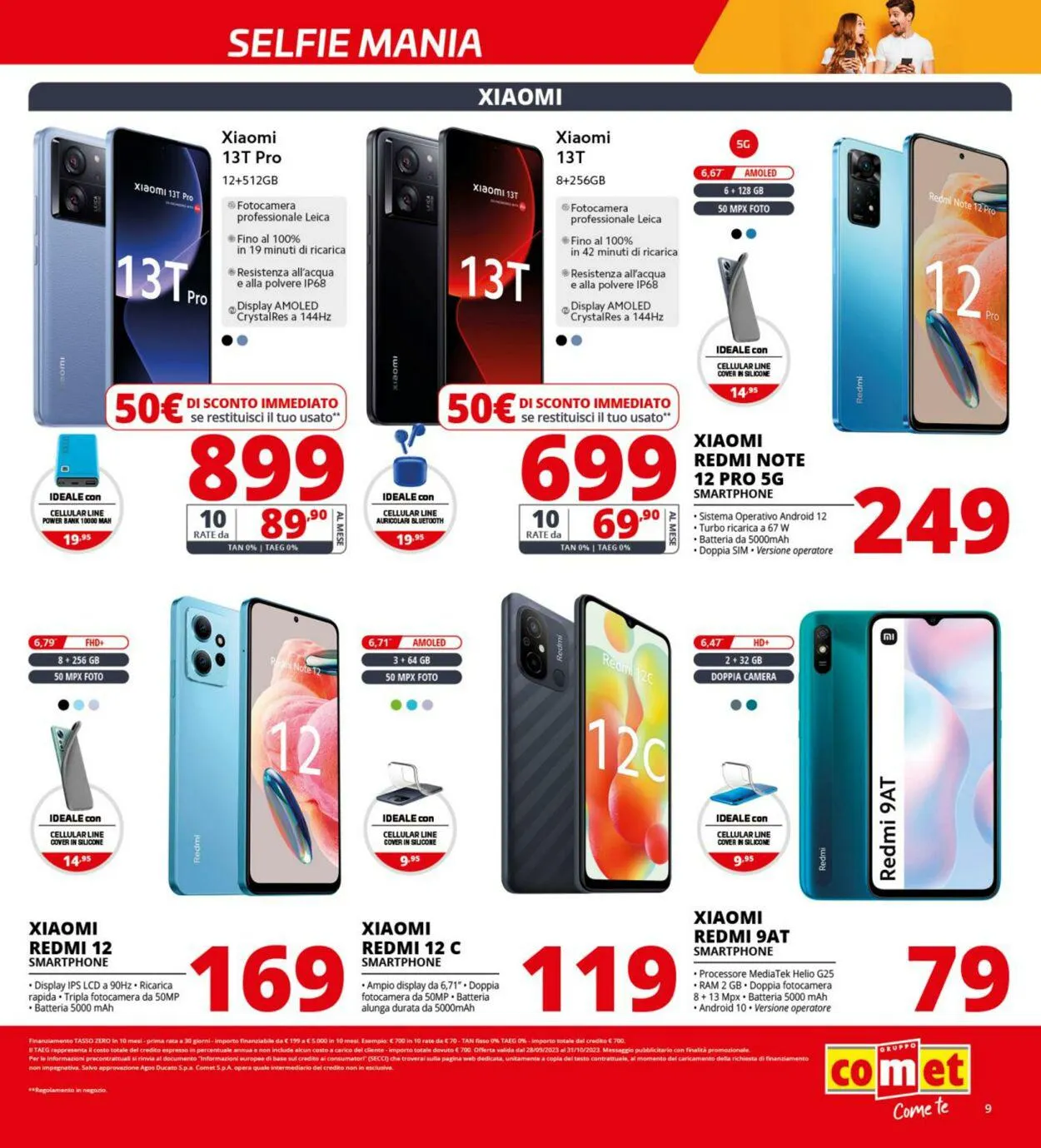 Comet Volantino attuale da 11 ottobre a 25 ottobre di 2023 - Pagina del volantino 9