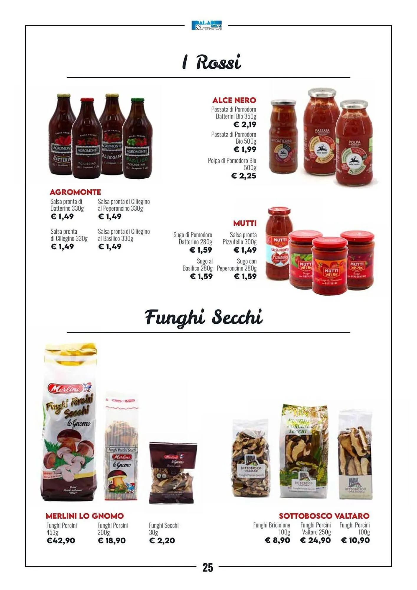 Volantino Paladini Otello Supermercato da 1 dicembre a 31 dicembre di 2025 - Pagina del volantino 25