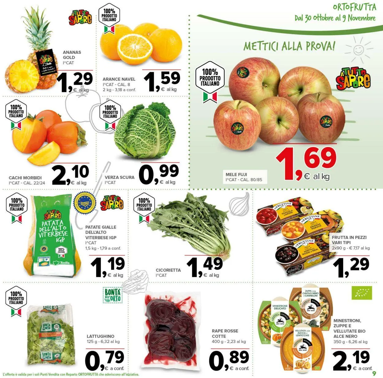 Todis Volantino attuale da 7 gennaio a 21 gennaio di 2026 - Pagina del volantino 9