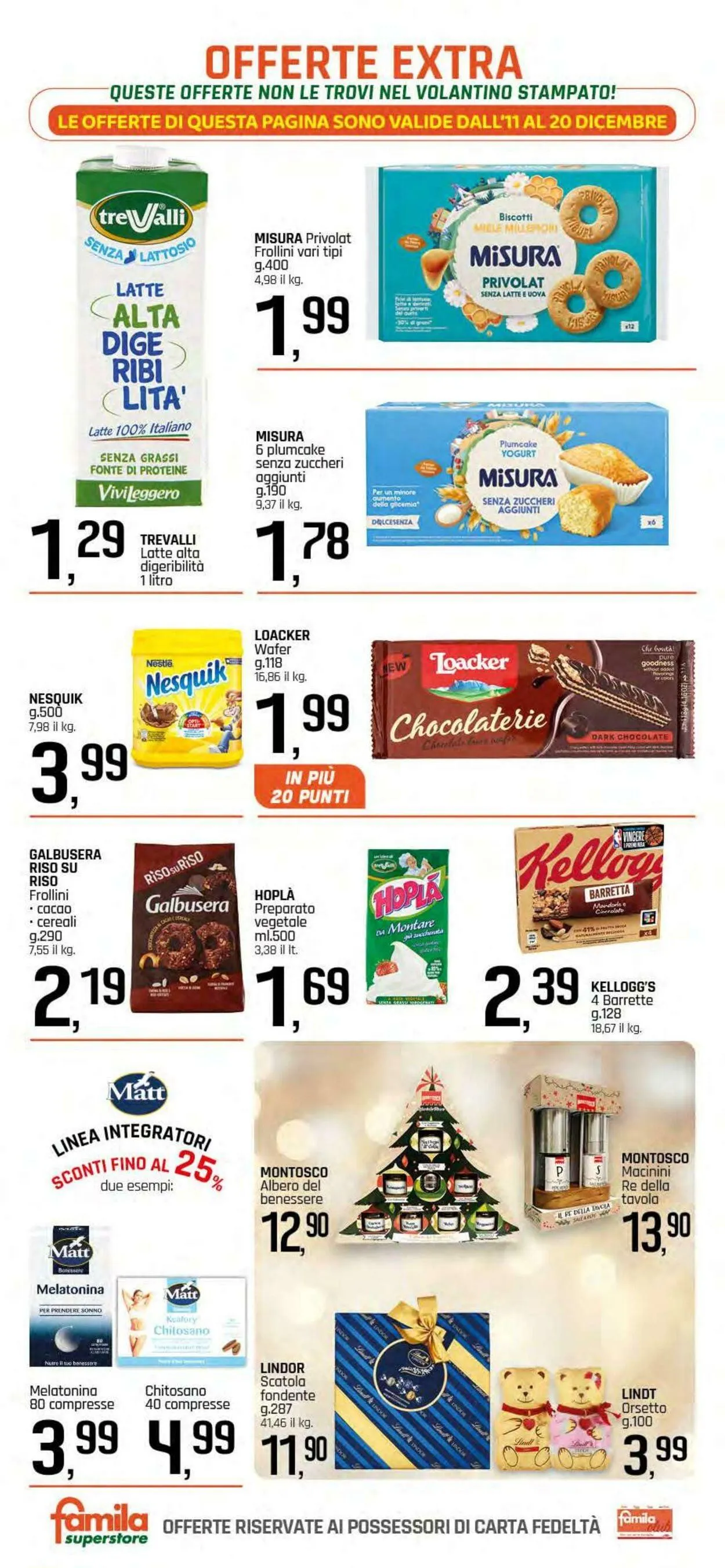 Famila Volantino attuale da 11 dicembre a 20 dicembre di 2025 - Pagina del volantino 28