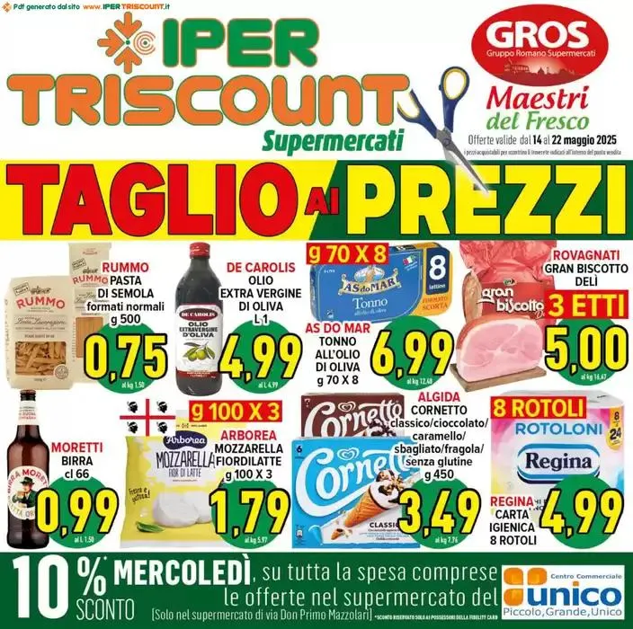 Taglio ai prezzi - 1