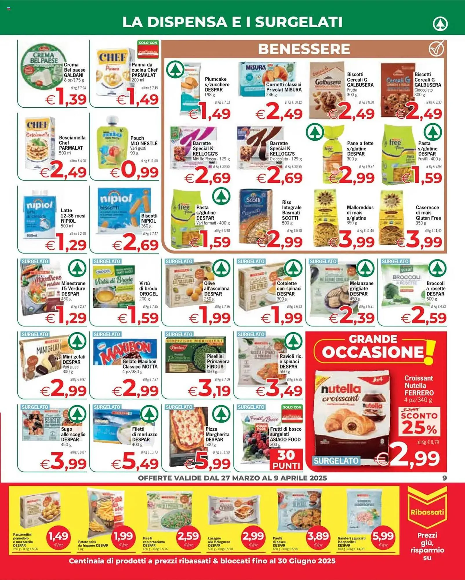 Volantino Despar da 27 marzo a 9 aprile di 2025 - Pagina del volantino 9