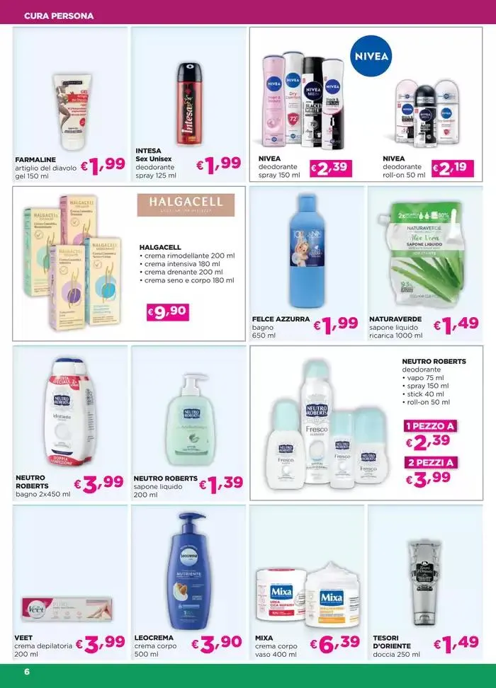 Benvenuta convenienza! da 19 marzo a 8 aprile di 2025 - Pagina del volantino 6