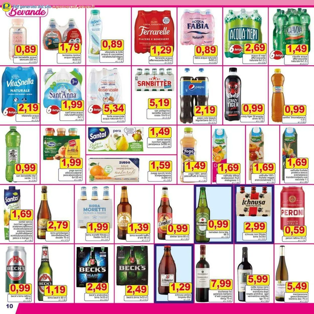 Pewex Volantino attuale da 26 novembre a 10 dicembre di 2024 - Pagina del volantino 10