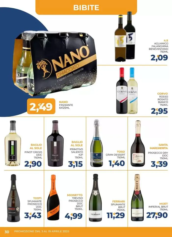 Promozione dal 3 al 19 aprile da 3 aprile a 19 aprile di 2025 - Pagina del volantino 30