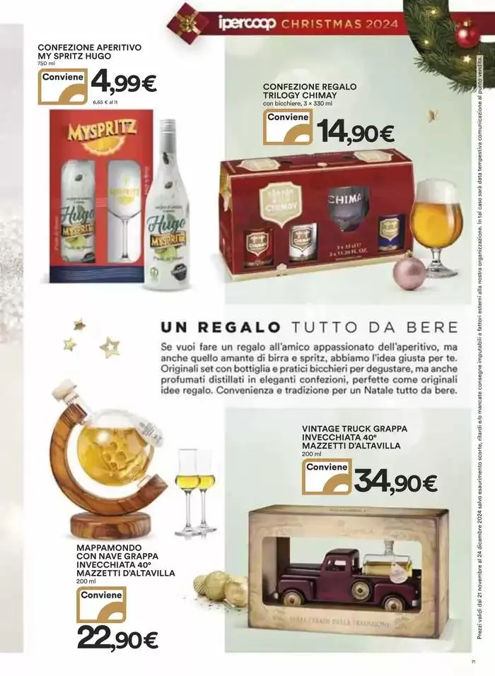 Merry christmas da 21 novembre a 24 dicembre di 2024 - Pagina del volantino 71