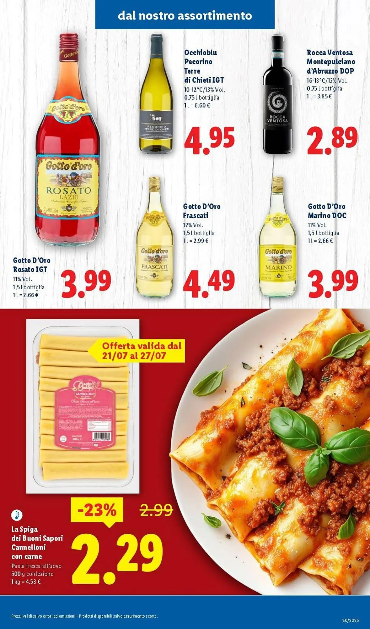 Volantino Lidl da 17 luglio a 27 luglio di 2025 - Pagina del volantino 5