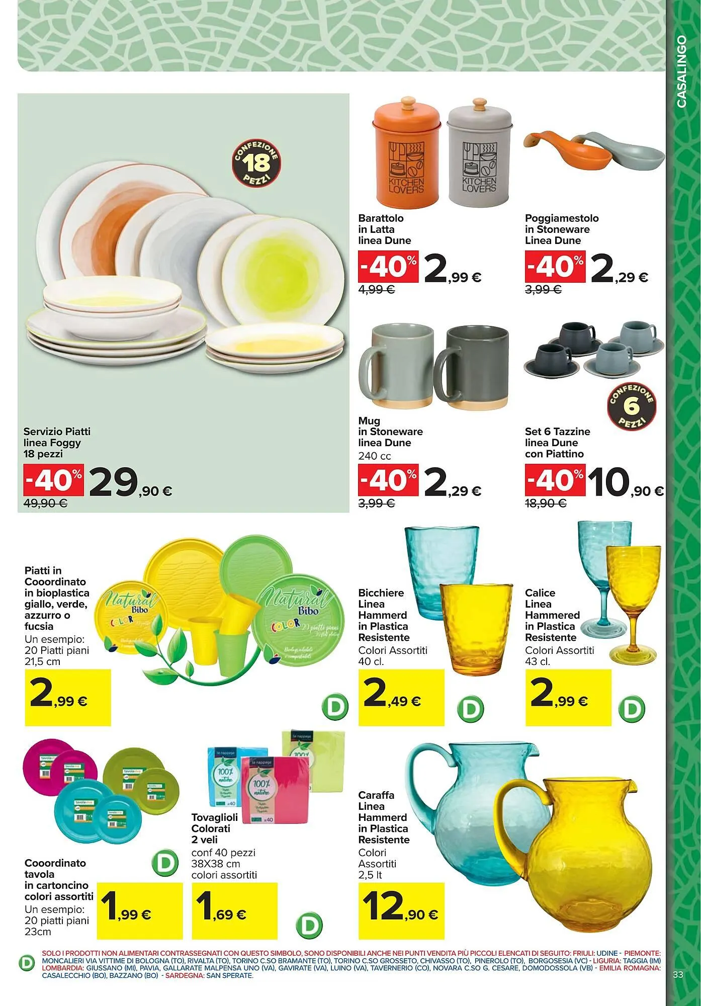 Volantino Carrefour da 23 marzo a 3 aprile di 2026 - Pagina del volantino 33