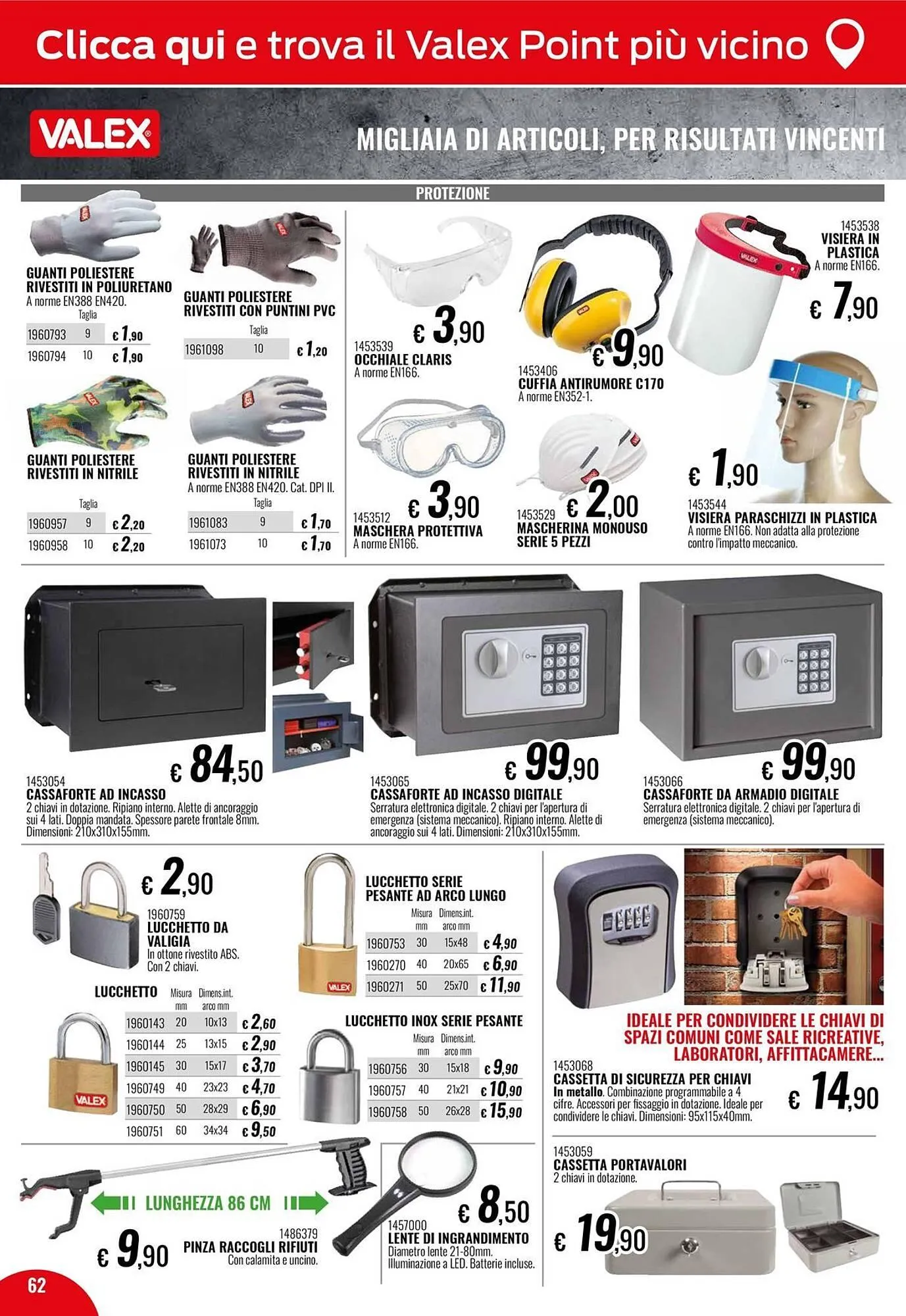 Volantino Valex da 24 settembre a 28 febbraio di 2025 - Pagina del volantino 62