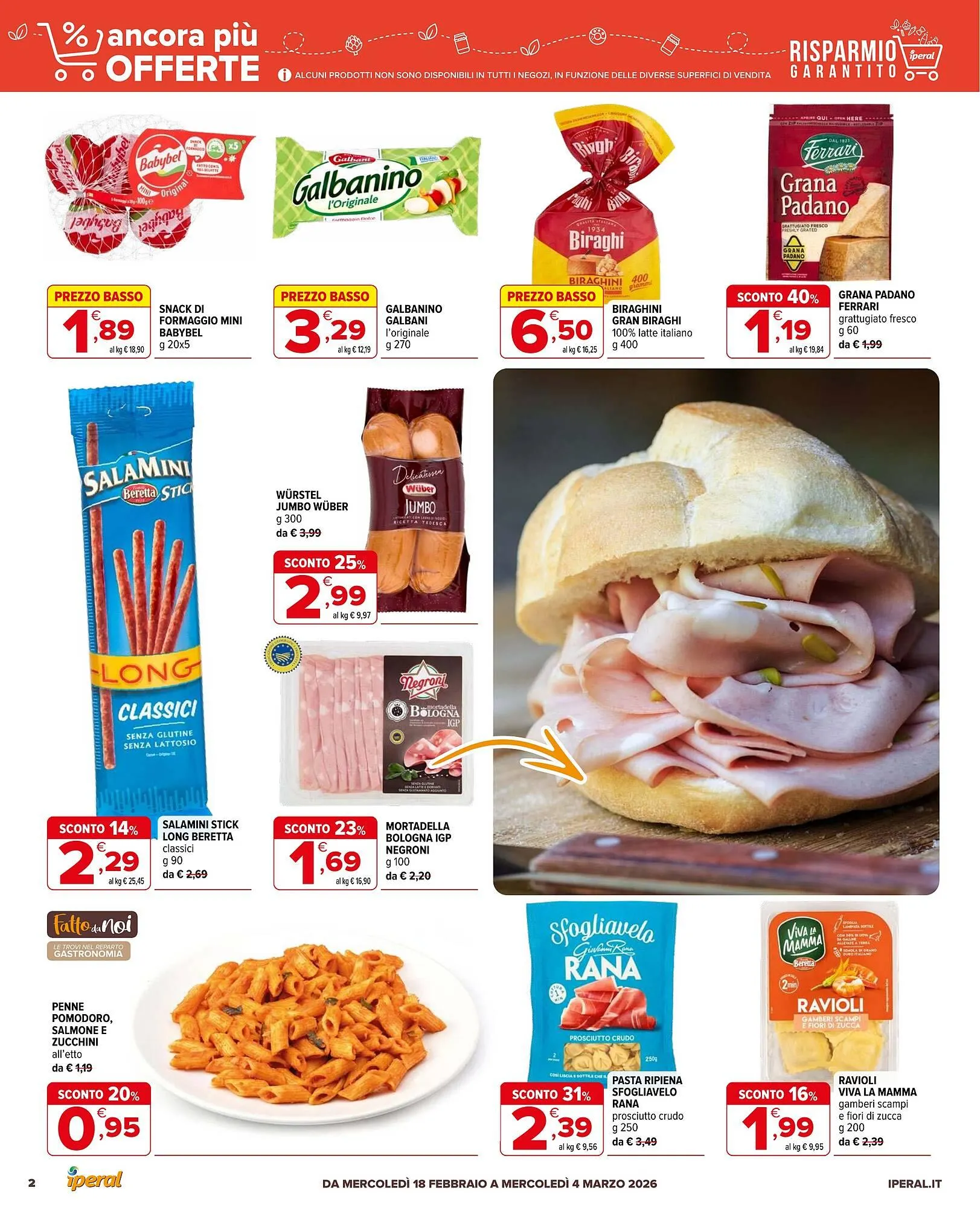 Volantino Iperal da 18 febbraio a 4 marzo di 2026 - Pagina del volantino 2