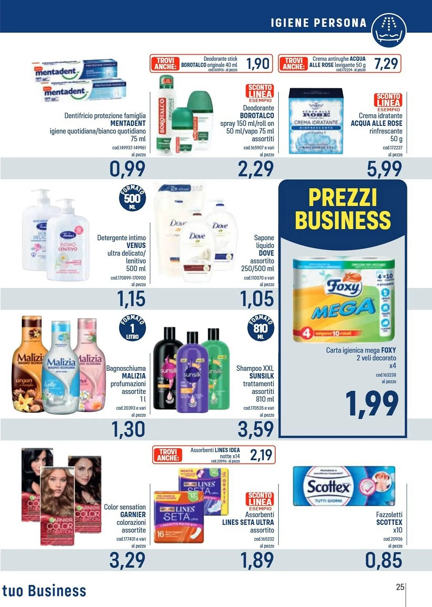 Volantino Talento Professional Store da 24 novembre a 7 dicembre di 2025 - Pagina del volantino 25