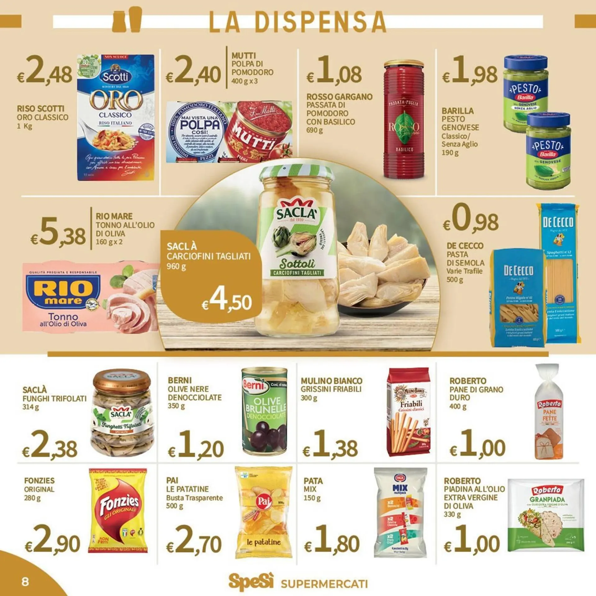 Volantino SpeSì da 1 luglio a 13 luglio di 2025 - Pagina del volantino 8